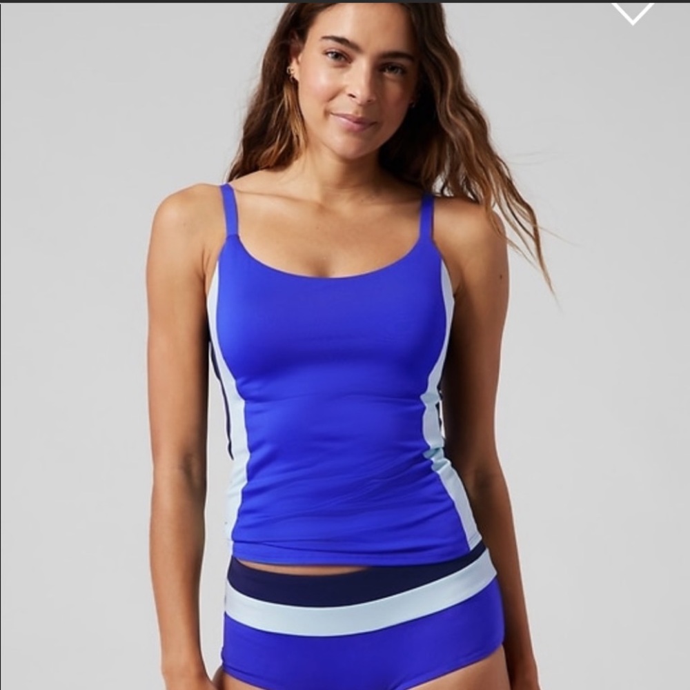 Athleta Coastline Tankini and Boy Shorts